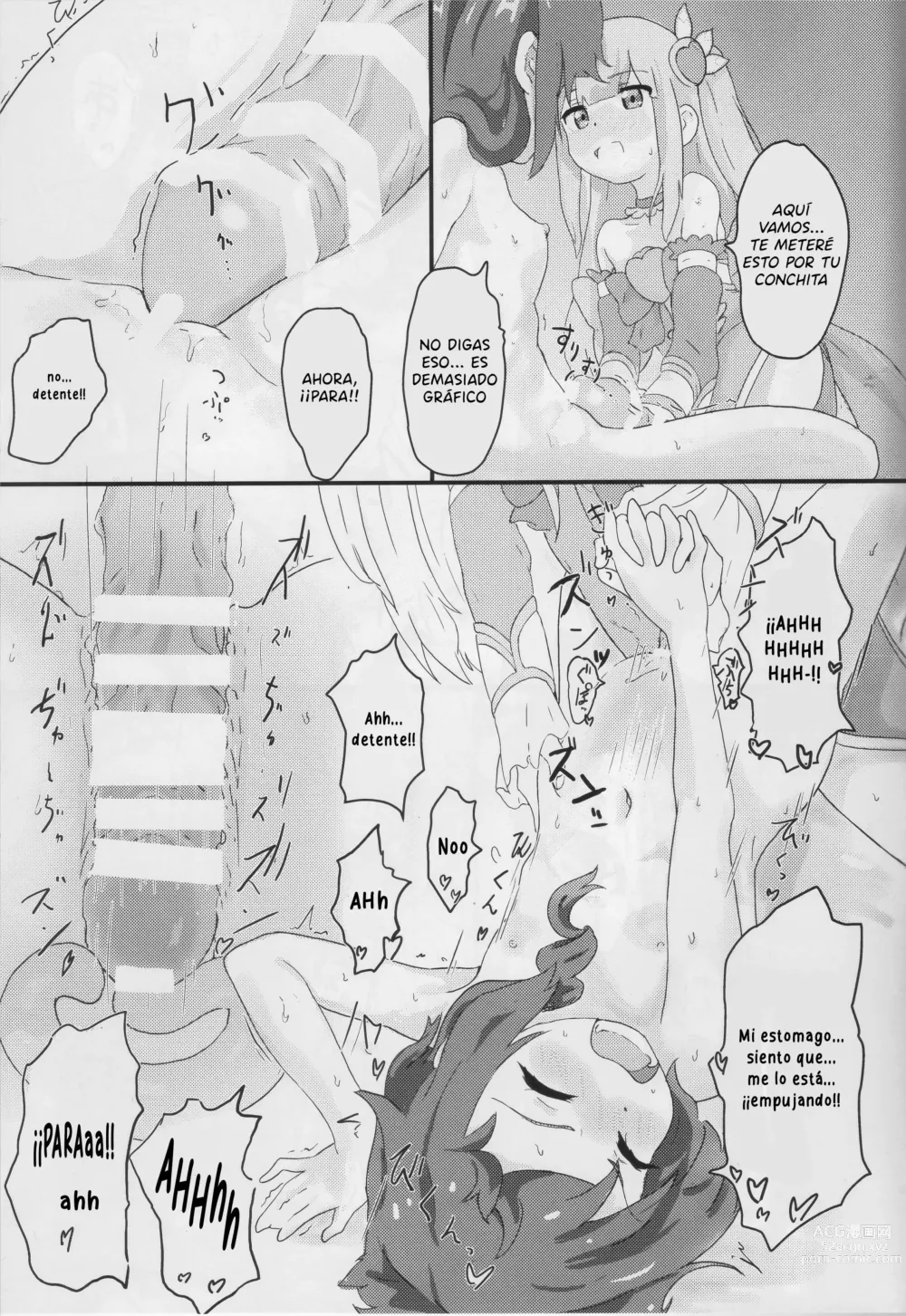 Page 14 of doujinshi Momo y Ryo se volvieron más pequeñas