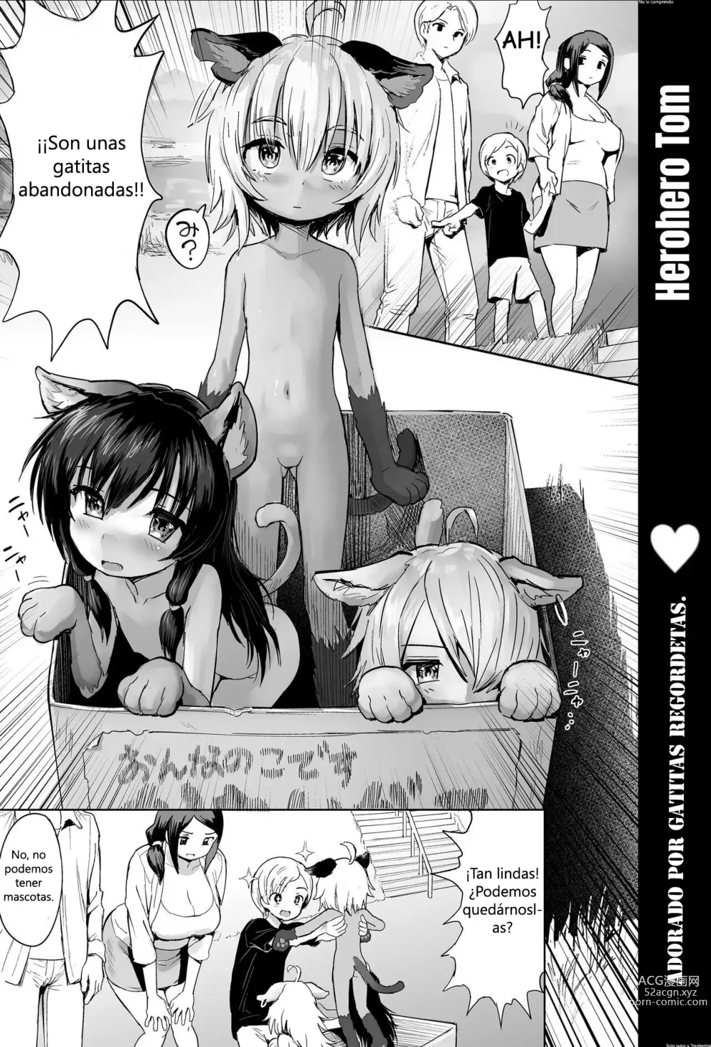Page 2 of doujinshi Adored by Chubby Catgirls