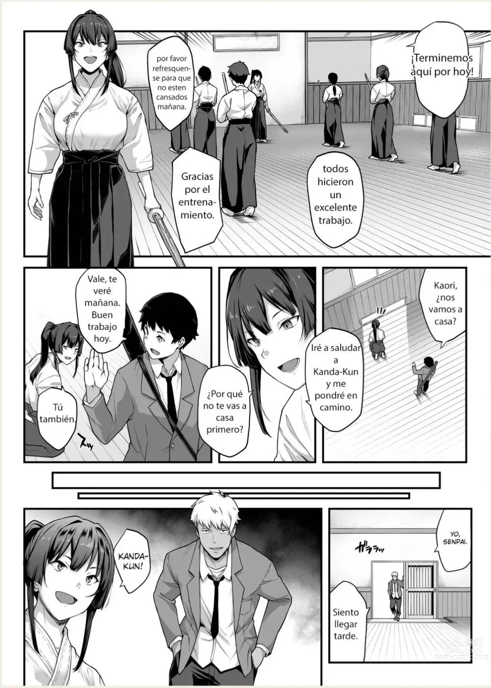 Page 14 of doujinshi Kendoubu Shushou de Osananajimi no Bijin de Tsuyoi Boku no Kanojo ga, Charao ni Assari Otosareru Wake ga Nai