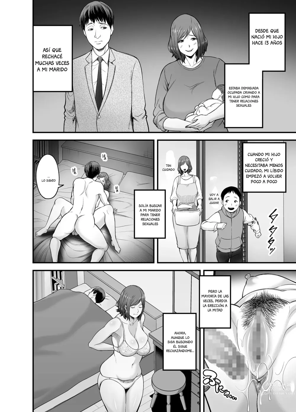 Page 5 of doujinshi Sexless de Yokkyu Fuman na Watashi wa, Musuko no Tomodachi to...