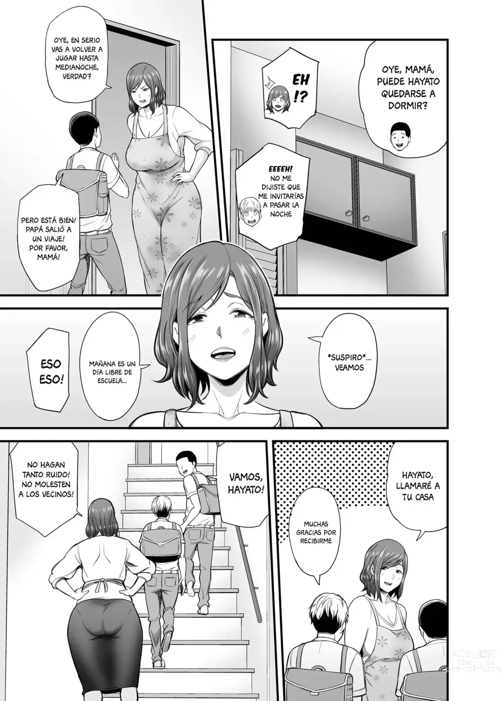 Page 8 of doujinshi Sexless de Yokkyu Fuman na Watashi wa, Musuko no Tomodachi to...
