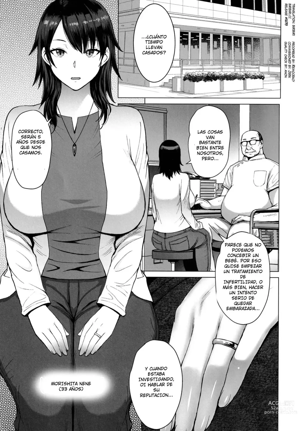 Page 2 of doujinshi Ninkatsu Hitozuma Collection - the collection of married women undergoing infertility treatment.