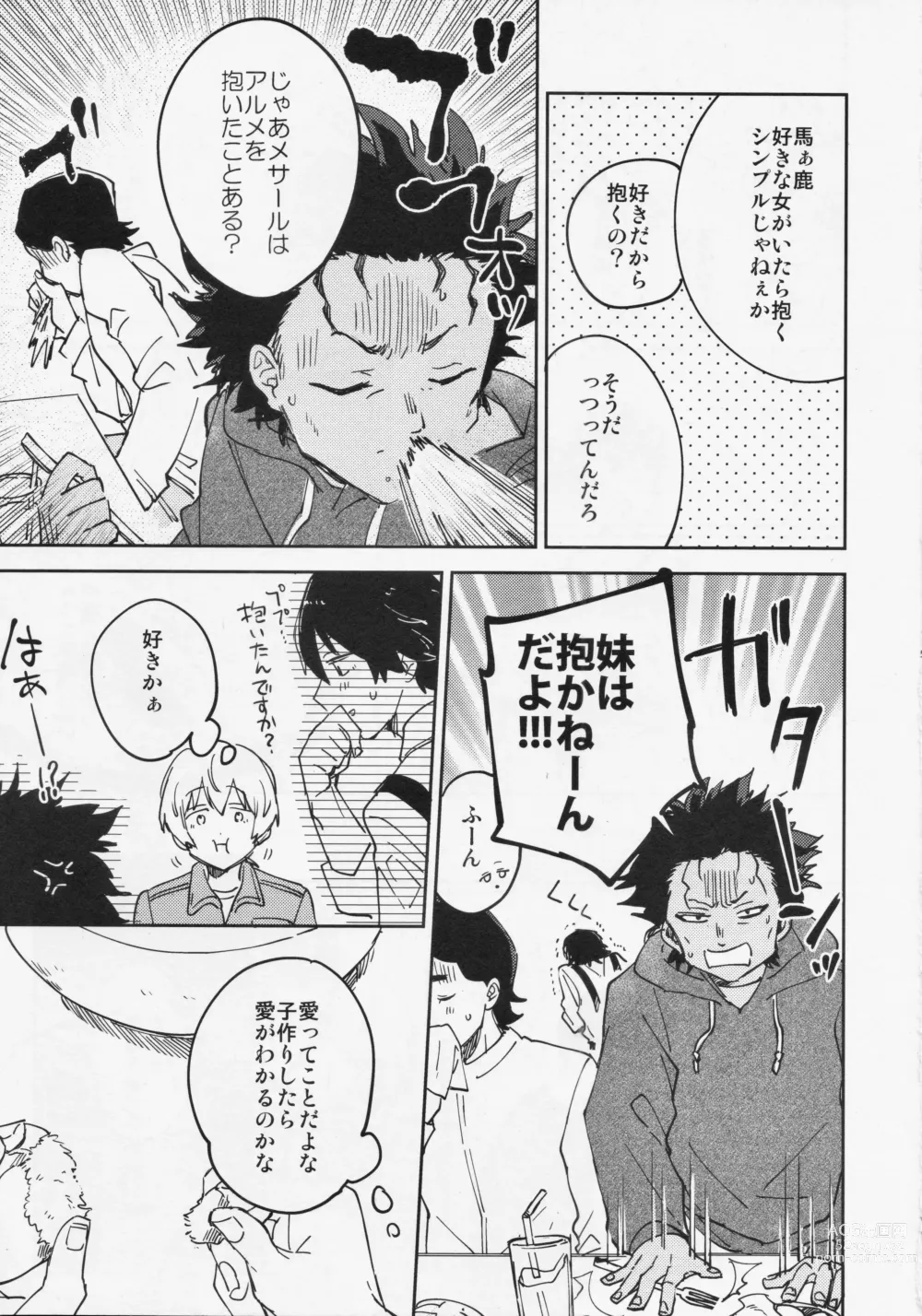 Page 4 of doujinshi Kiss Me Love Me