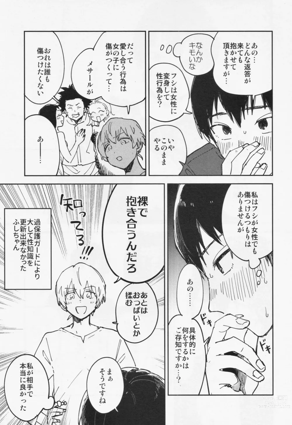Page 8 of doujinshi Kiss Me Love Me