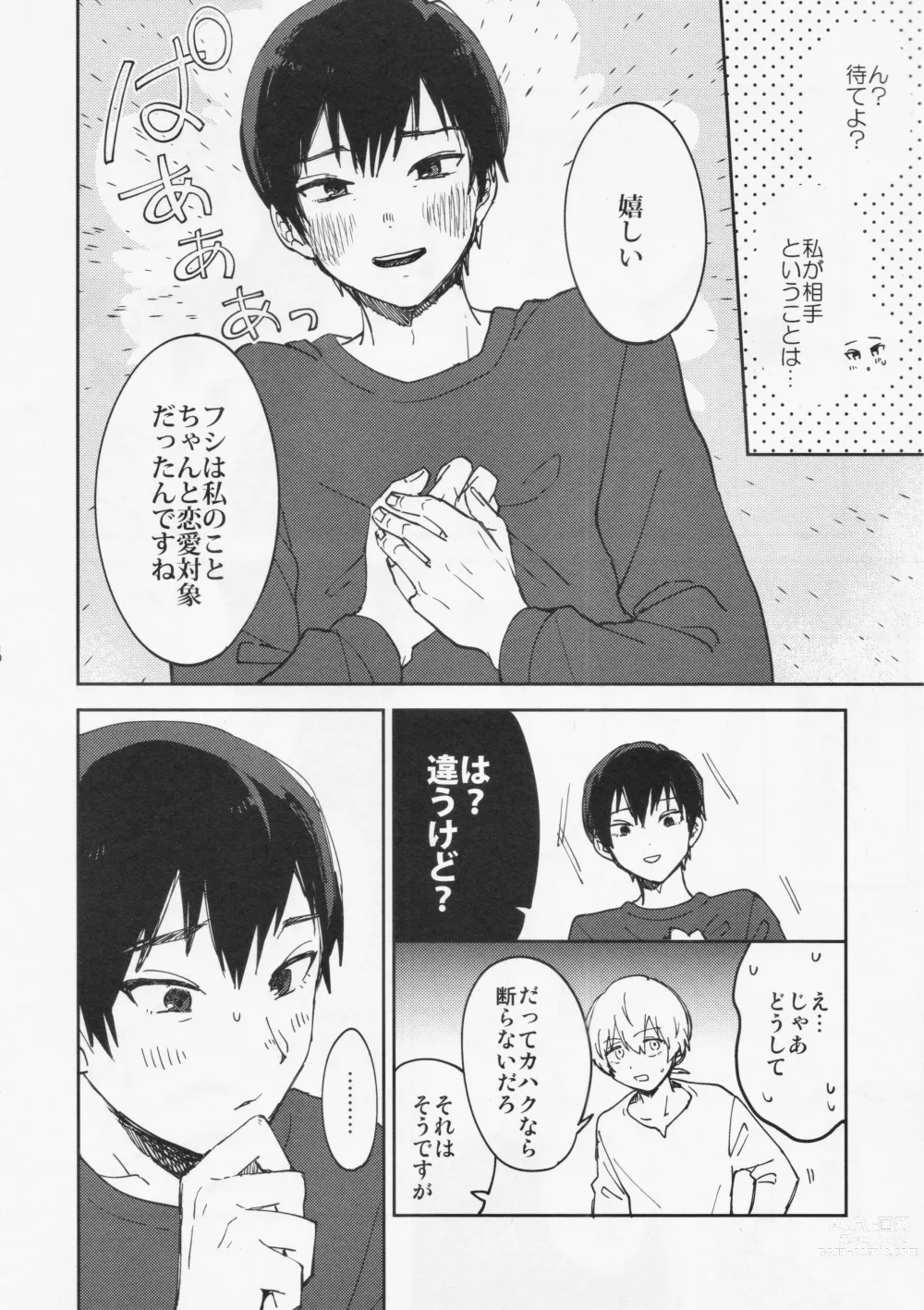 Page 9 of doujinshi Kiss Me Love Me