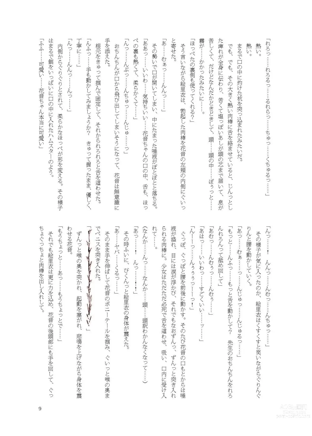 Page 9 of doujinshi Kanon-chan de Asobo