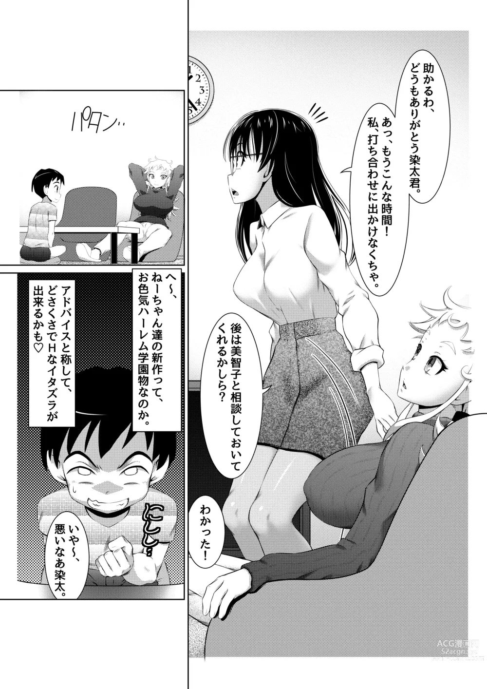 Page 5 of doujinshi Ecchi na Onna Mangakka Combi 2 Rensai Junbi wa Kitsui no da!