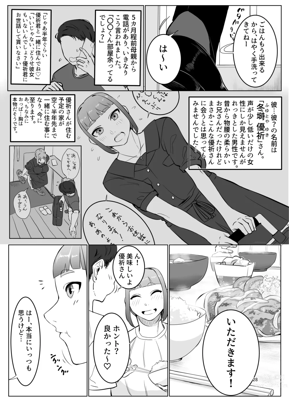 Page 28 of doujinshi Shemale & Mesu Danshi Goudoushi Cs HAVEN 3 Ball