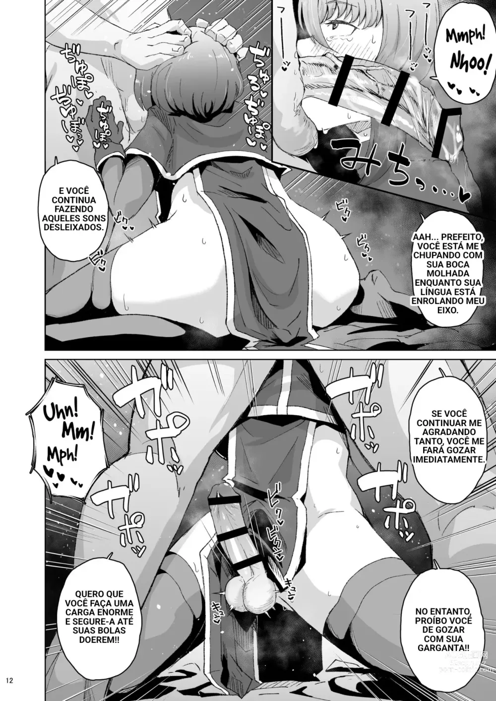 Page 10 of doujinshi Priest Hypnosis -Forcing Celibate Crossdressing Priest to Ejaculate-