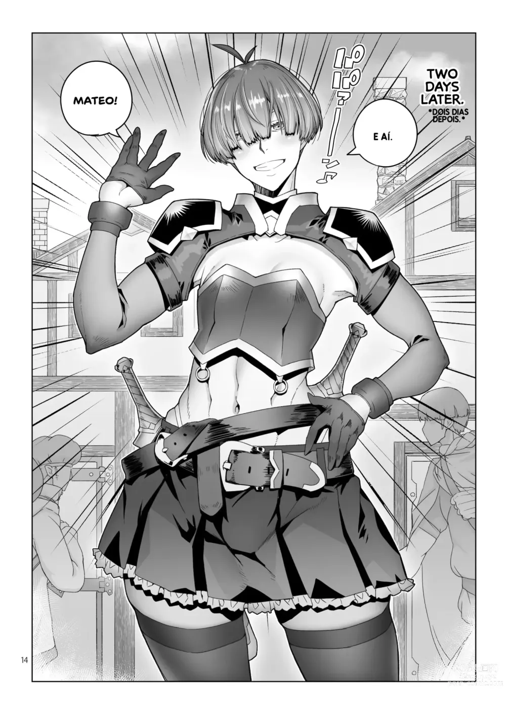 Page 13 of doujinshi Rowan, the Swordswoman in Plain Sight