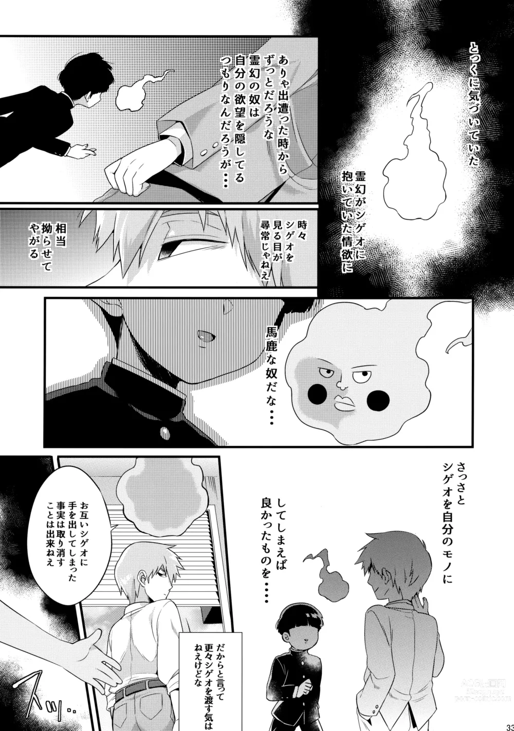 Page 34 of doujinshi Boku ni wa, Sensei ga Futari Iru