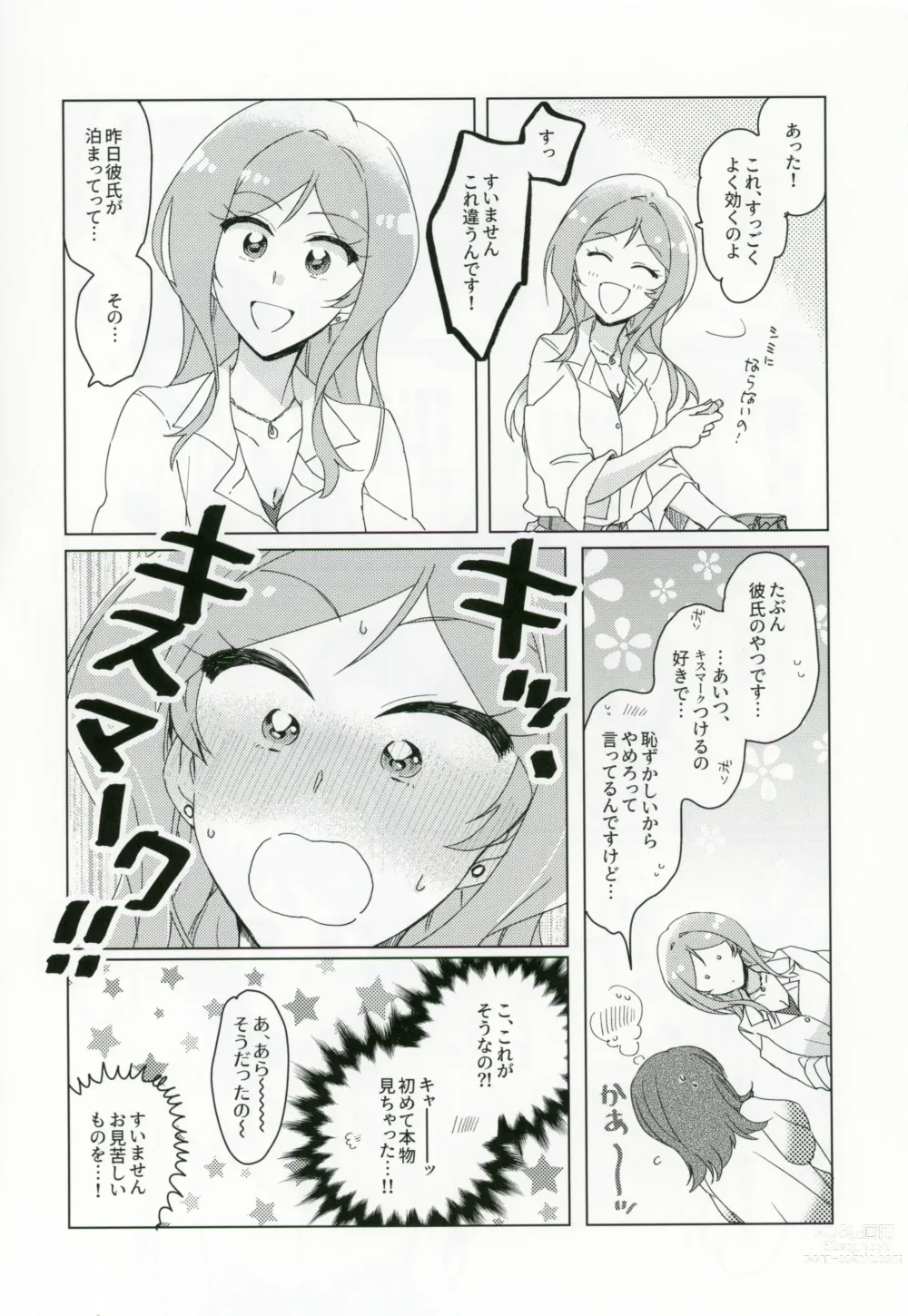Page 4 of doujinshi CHU na LIP wa Suki Mark