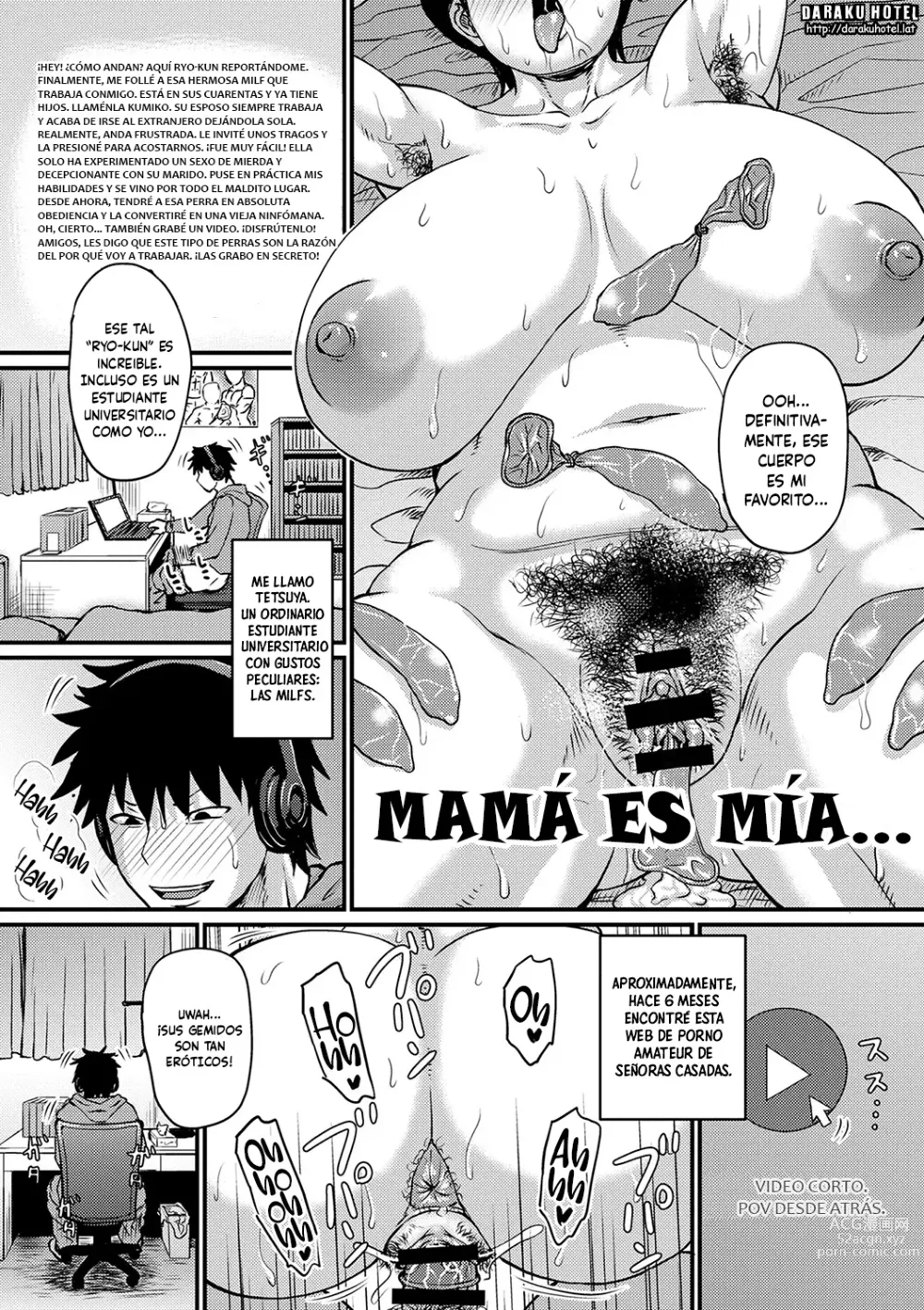 Page 1 of manga Mamá es Mía... 1