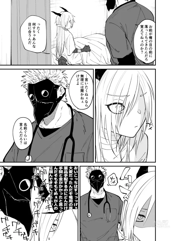 Page 36 of doujinshi Ryuu to Karasu