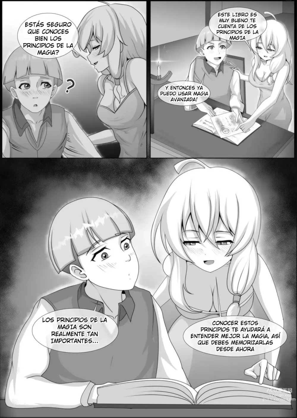 Page 4 of doujinshi Elainas Sex Ed Experience