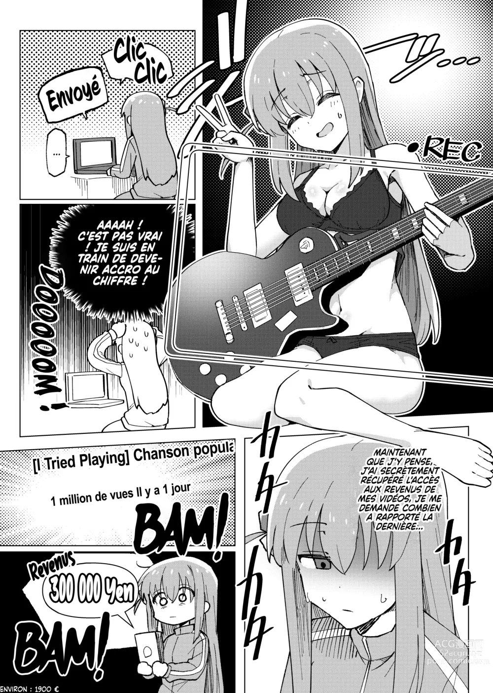 Page 6 of doujinshi Pute À Clics (decensored)