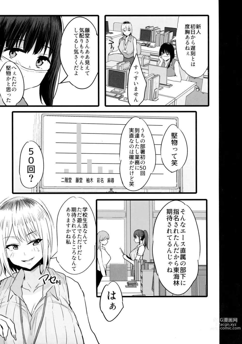 Page 5 of doujinshi Haizoku sareta Saki wa Ianka deshita. 2