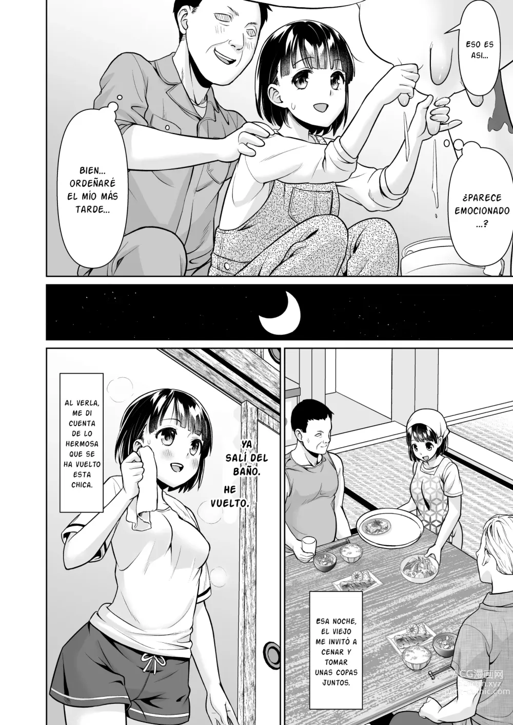 Page 7 of doujinshi Iya da to Ienai Jimikei Shoujo to Inaka no Oji-san