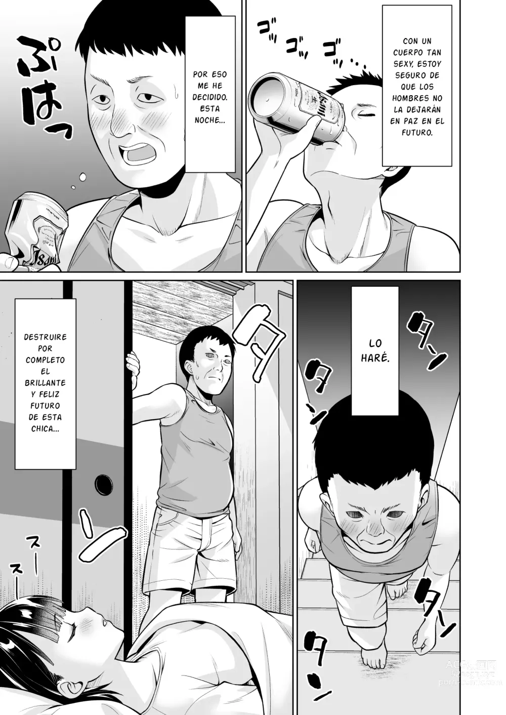 Page 8 of doujinshi Iya da to Ienai Jimikei Shoujo to Inaka no Oji-san