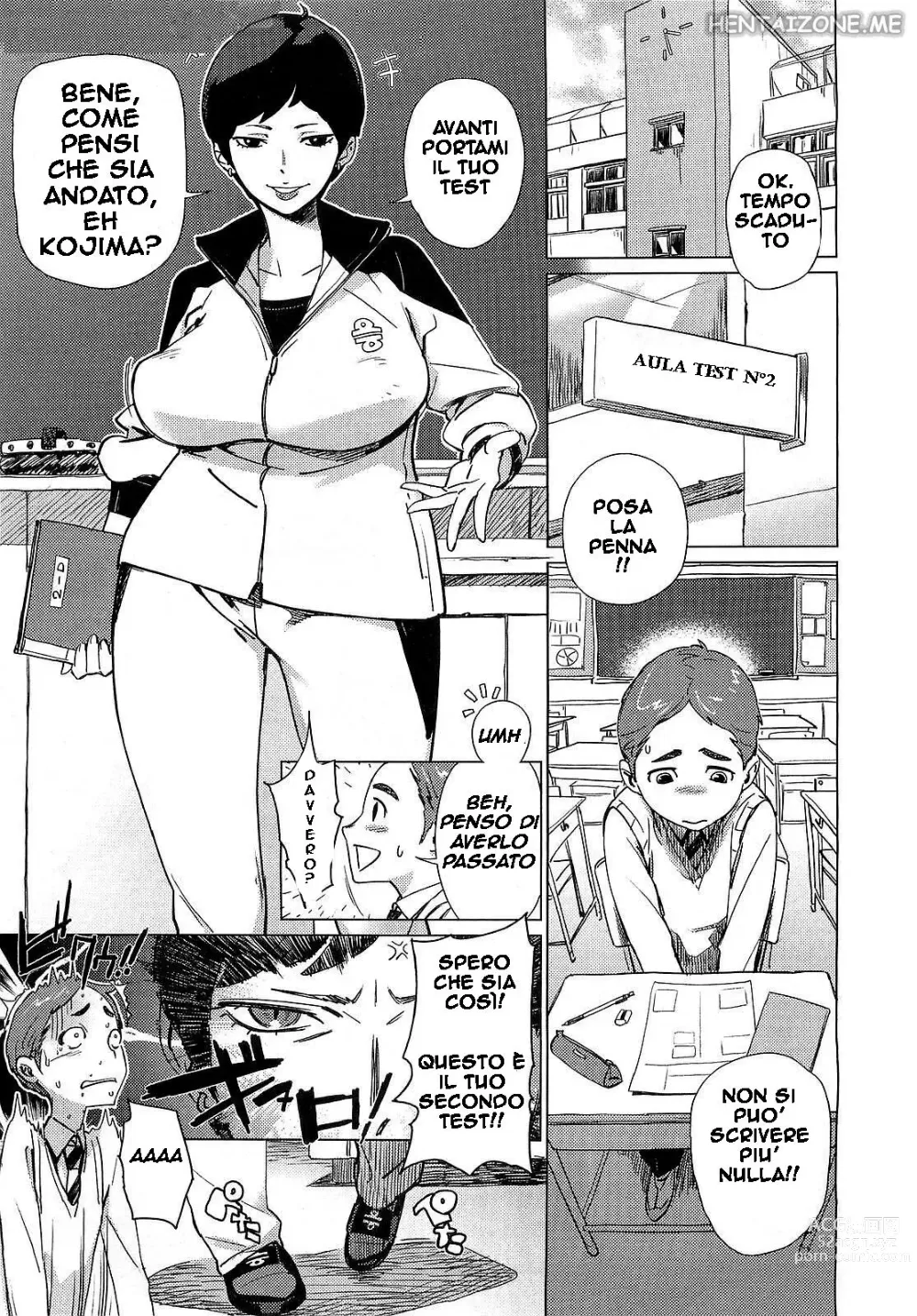 Page 1 of manga La Maestra di Educazione Sessuale (decensored)