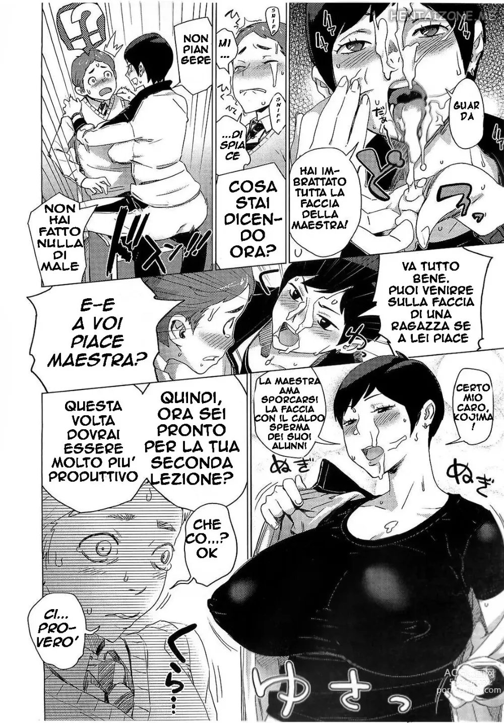 Page 8 of manga La Maestra di Educazione Sessuale (decensored)