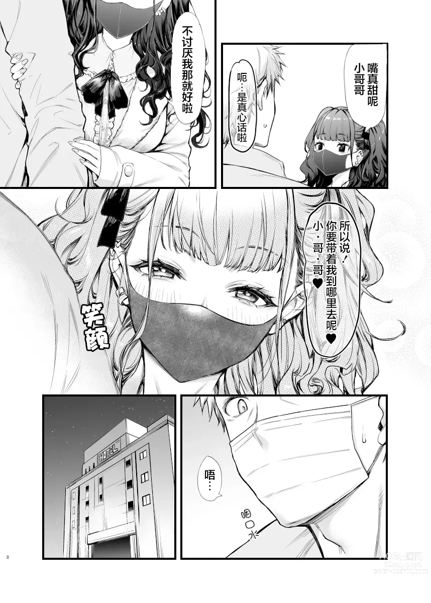 Page 8 of doujinshi Jiraikei Joshi to Yatte Mitai