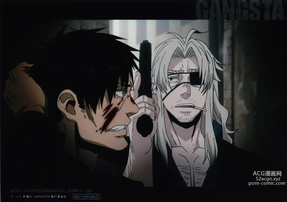 Page 1 of imageset Gangsta. BluRay Content