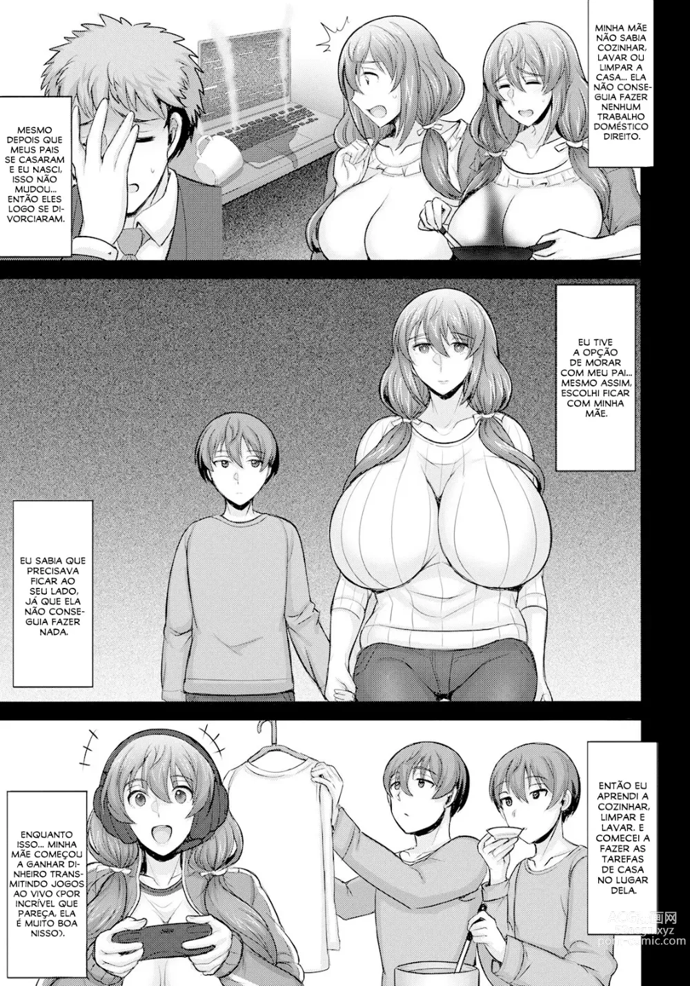 Page 3 of manga Dame Haha dakedo Suki nanda! - useless mother, but I love her!