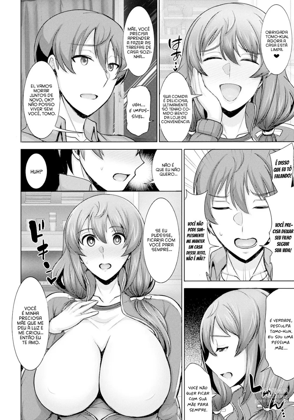 Page 4 of manga Dame Haha dakedo Suki nanda! - useless mother, but I love her!