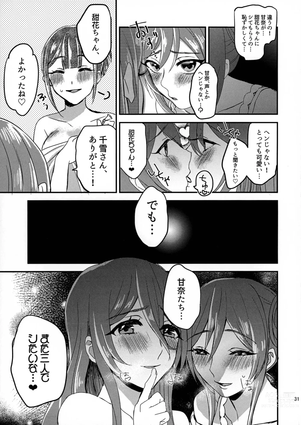Page 30 of doujinshi Tenka to Chiyuki no Himitsu Lesson