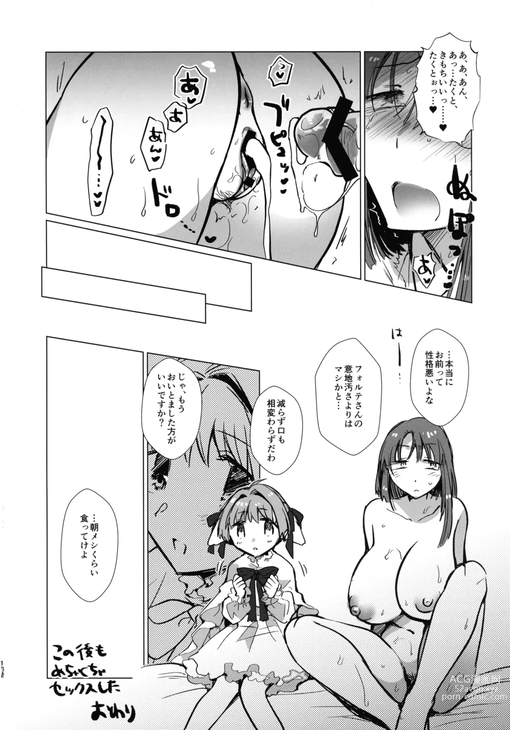 Page 131 of doujinshi Nete mo, samete mo, Forte Stollen