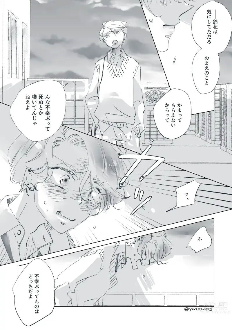 Page 35 of doujinshi Dear Dear Destinys Watch [Omegaverse] #32: The eldest daughter's turn in Momose's family