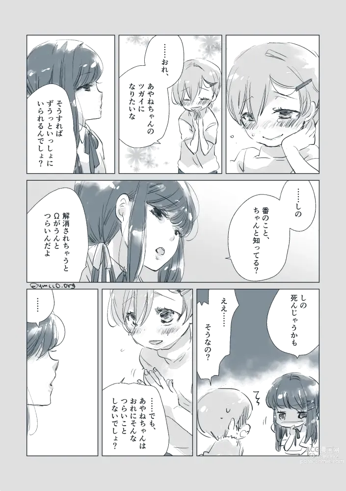 Page 7 of doujinshi Dear Fateful Turn [Omegaverse] #7: Please, princess, take my hand