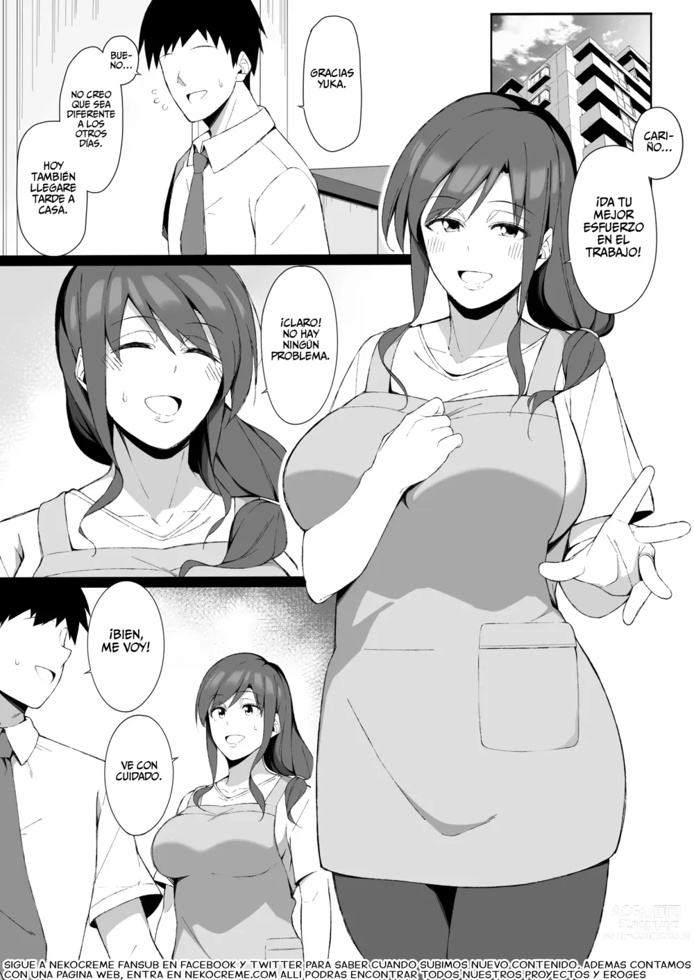 Page 2 of doujinshi La Degeneración Moral de una Ama de Casa Impuesta por un Hombre + Extra