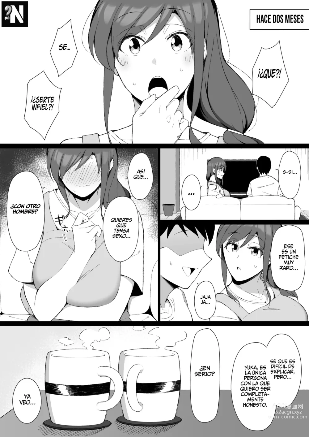 Page 5 of doujinshi La Degeneración Moral de una Ama de Casa Impuesta por un Hombre + Extra