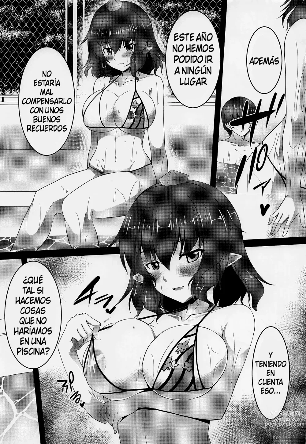 Page 6 of doujinshi Ayaya to Kisetsu Hazure no Pool H