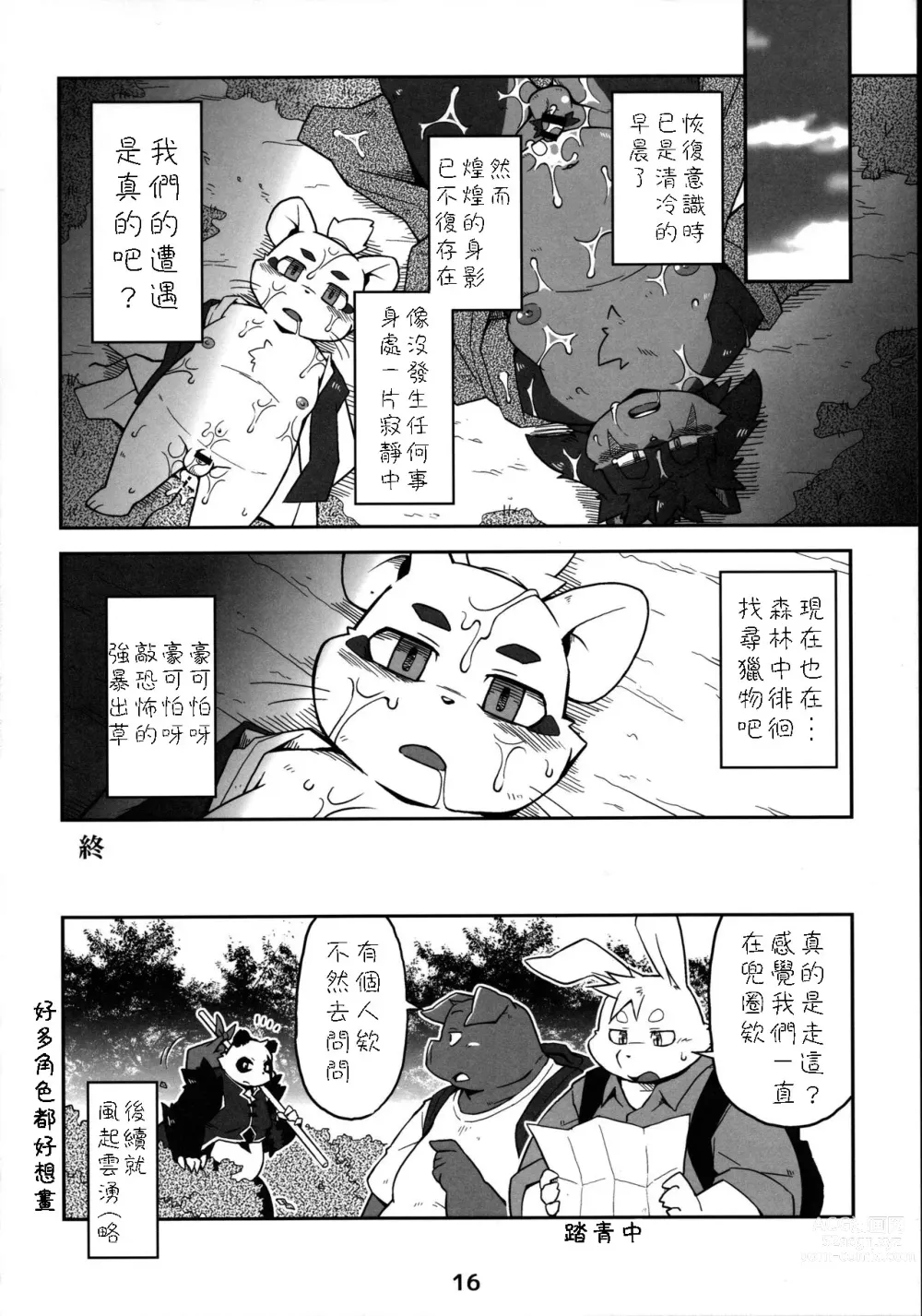 Page 15 of doujinshi Moero Fanfan