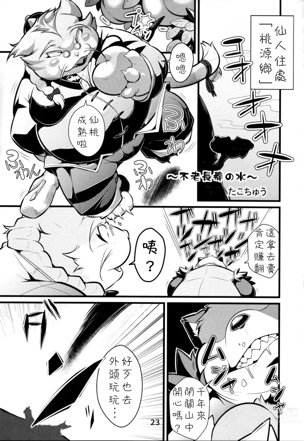 Page 22 of doujinshi Moero Fanfan