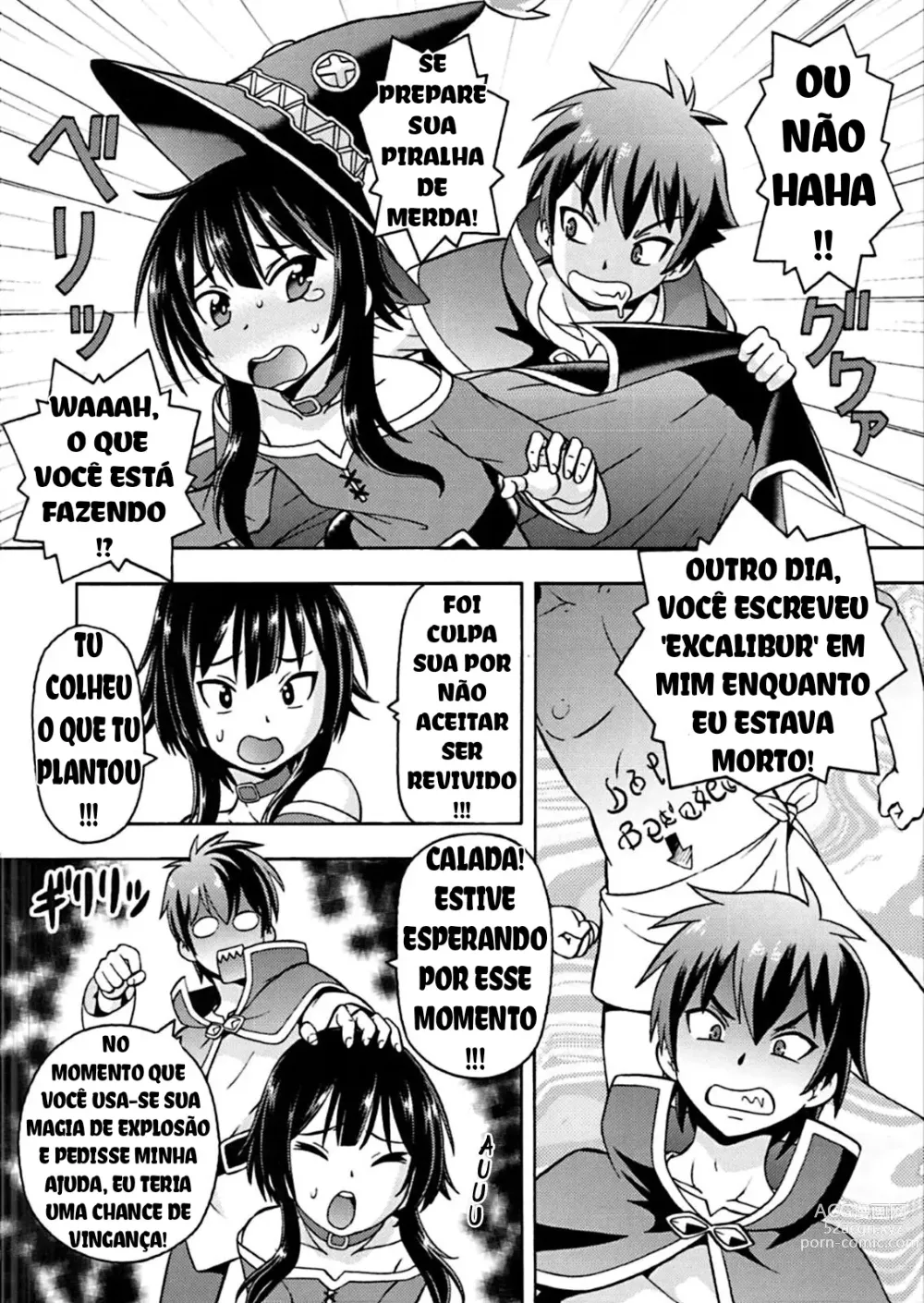 Page 3 of doujinshi Ero Subarashii Sekai ni Nakadashi o! 4