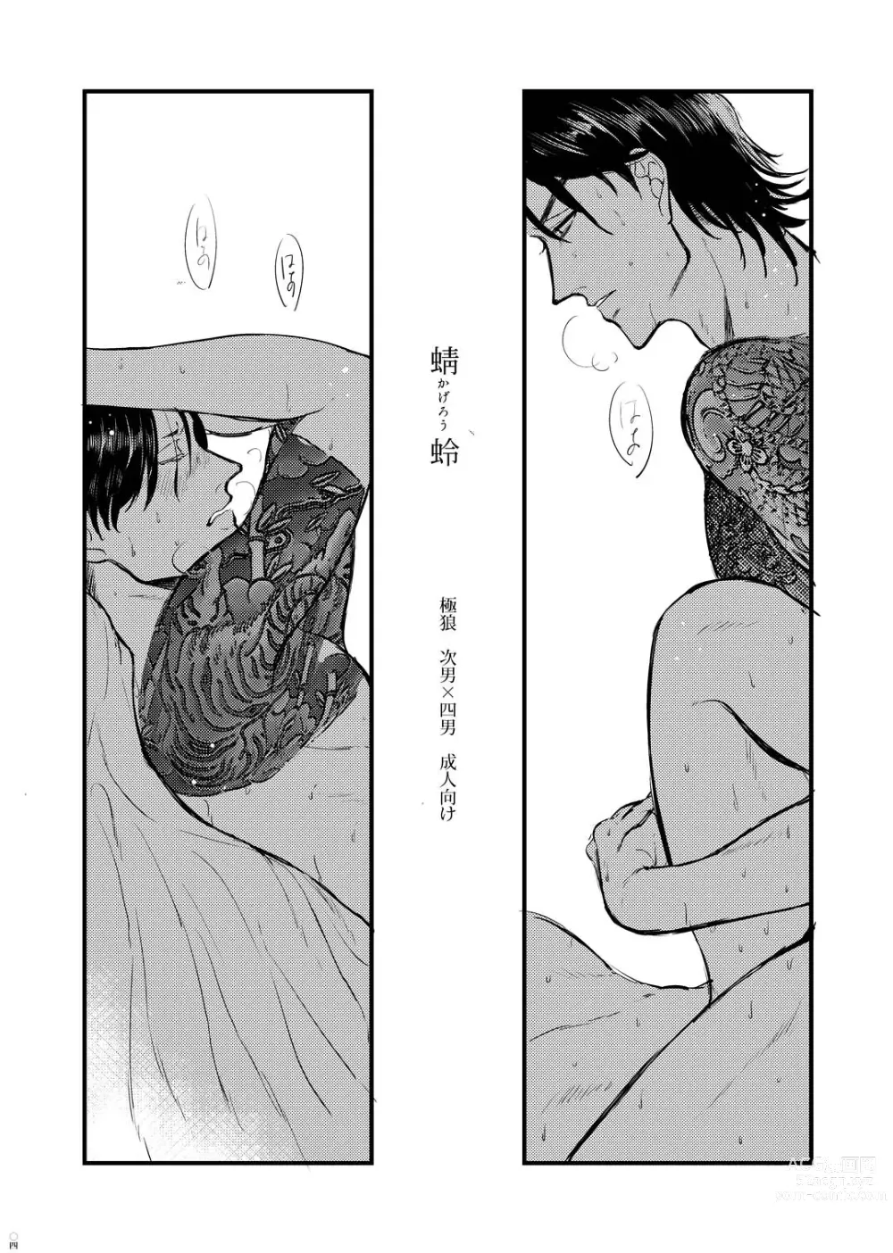 Page 3 of doujinshi Kagerou