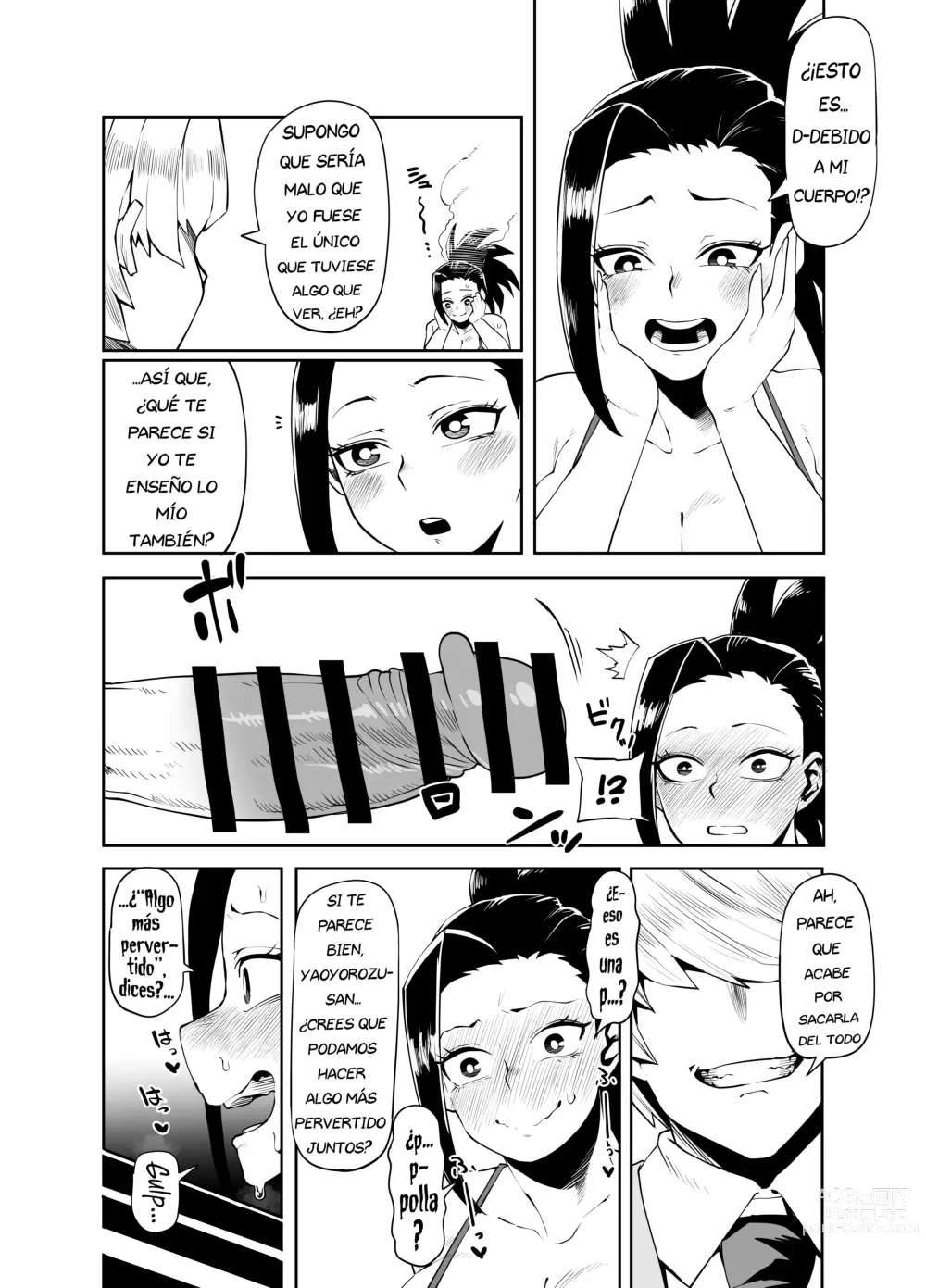 Page 2 of doujinshi Academia de Héroes & una Moralidad Invertida 2: Caso Yaorozu