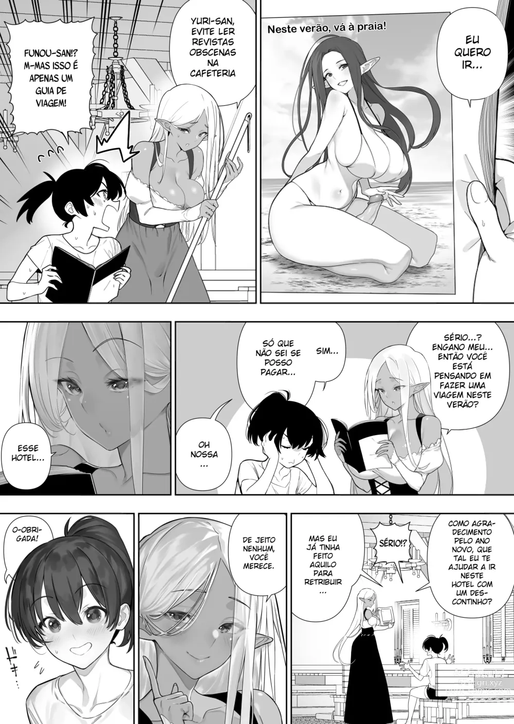 Page 160 of doujinshi Futanari no Elf