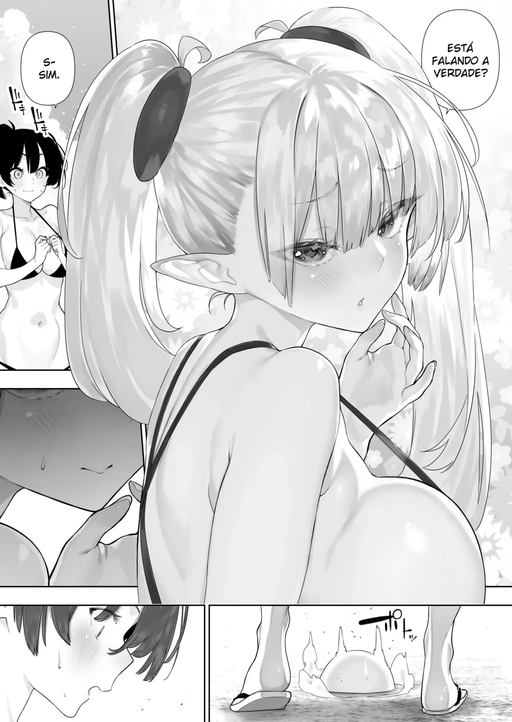 Page 164 of doujinshi Futanari no Elf