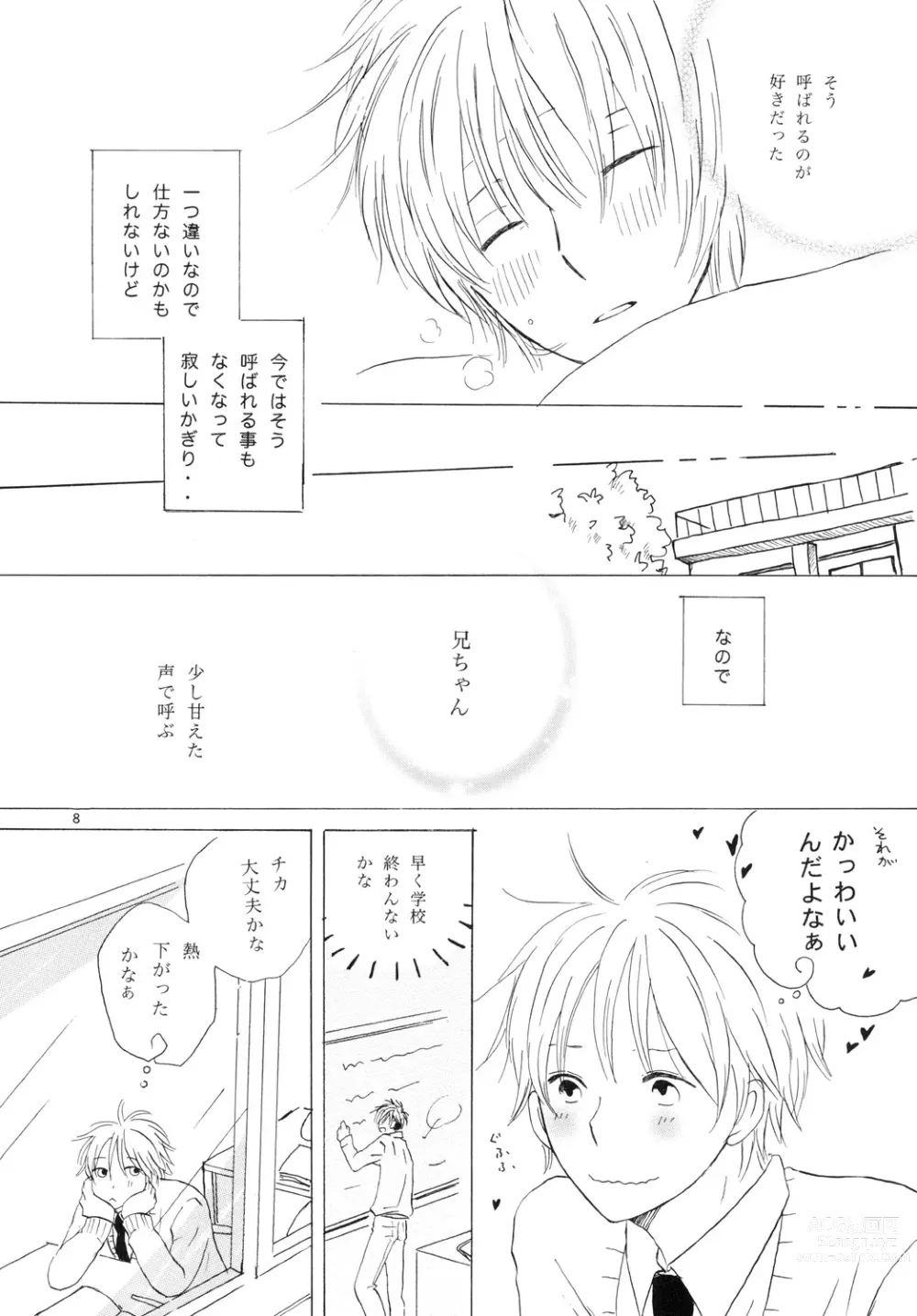 Page 8 of doujinshi Doushita no Chika-chan？