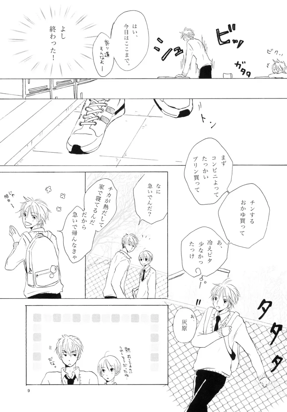 Page 9 of doujinshi Doushita no Chika-chan？