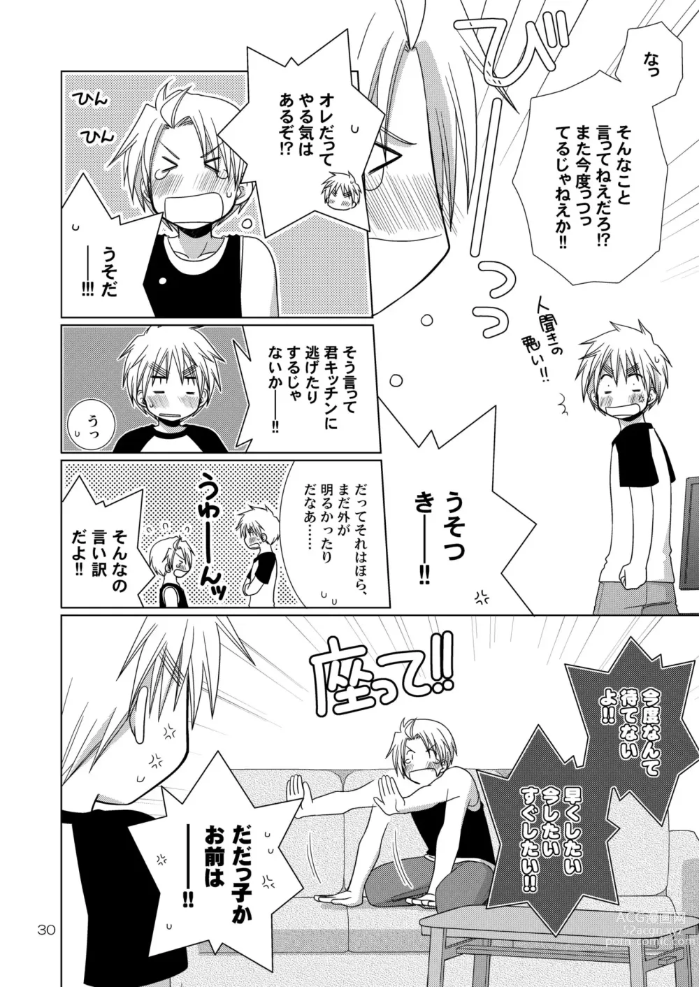 Page 30 of doujinshi [Hidariya