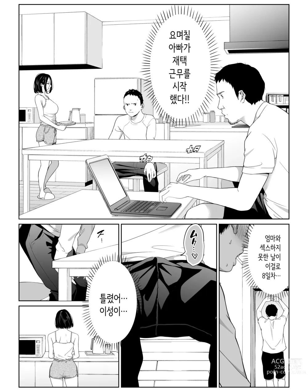 Page 3 of doujinshi Boku no Daisuki na Kaa-san to Omou Zonbun Sex Dekiru Hi 2｜내가 사랑하는 엄마와 마음껏 섹스할 수 있는 날 2