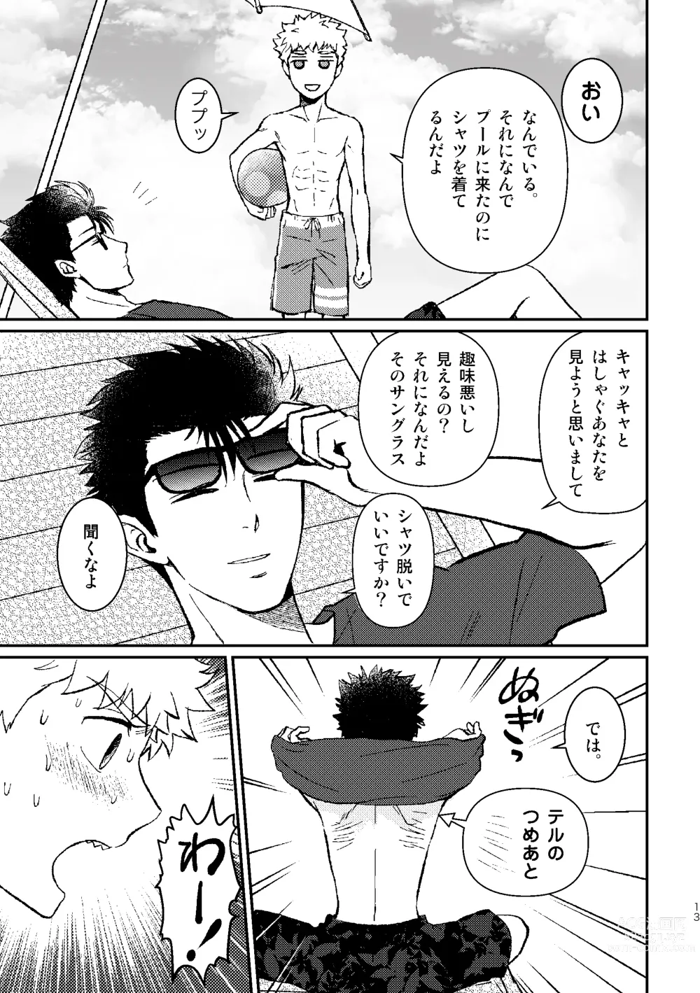 Page 15 of doujinshi SHIMAZAKI×TERUKI WEB LOG BOOK