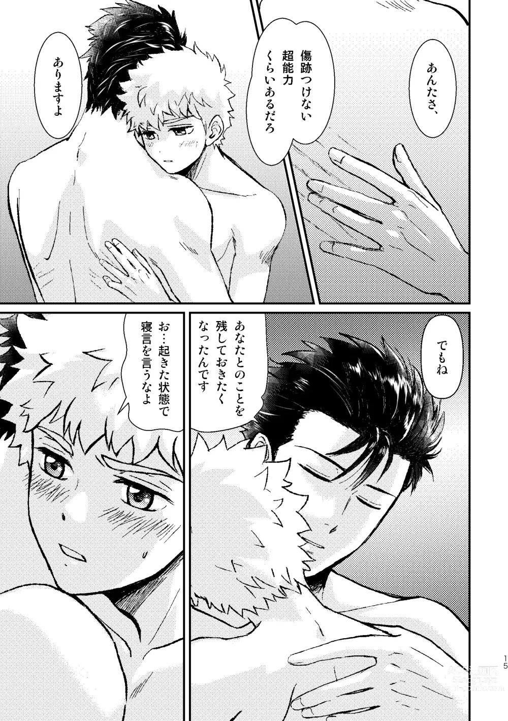 Page 17 of doujinshi SHIMAZAKI×TERUKI WEB LOG BOOK