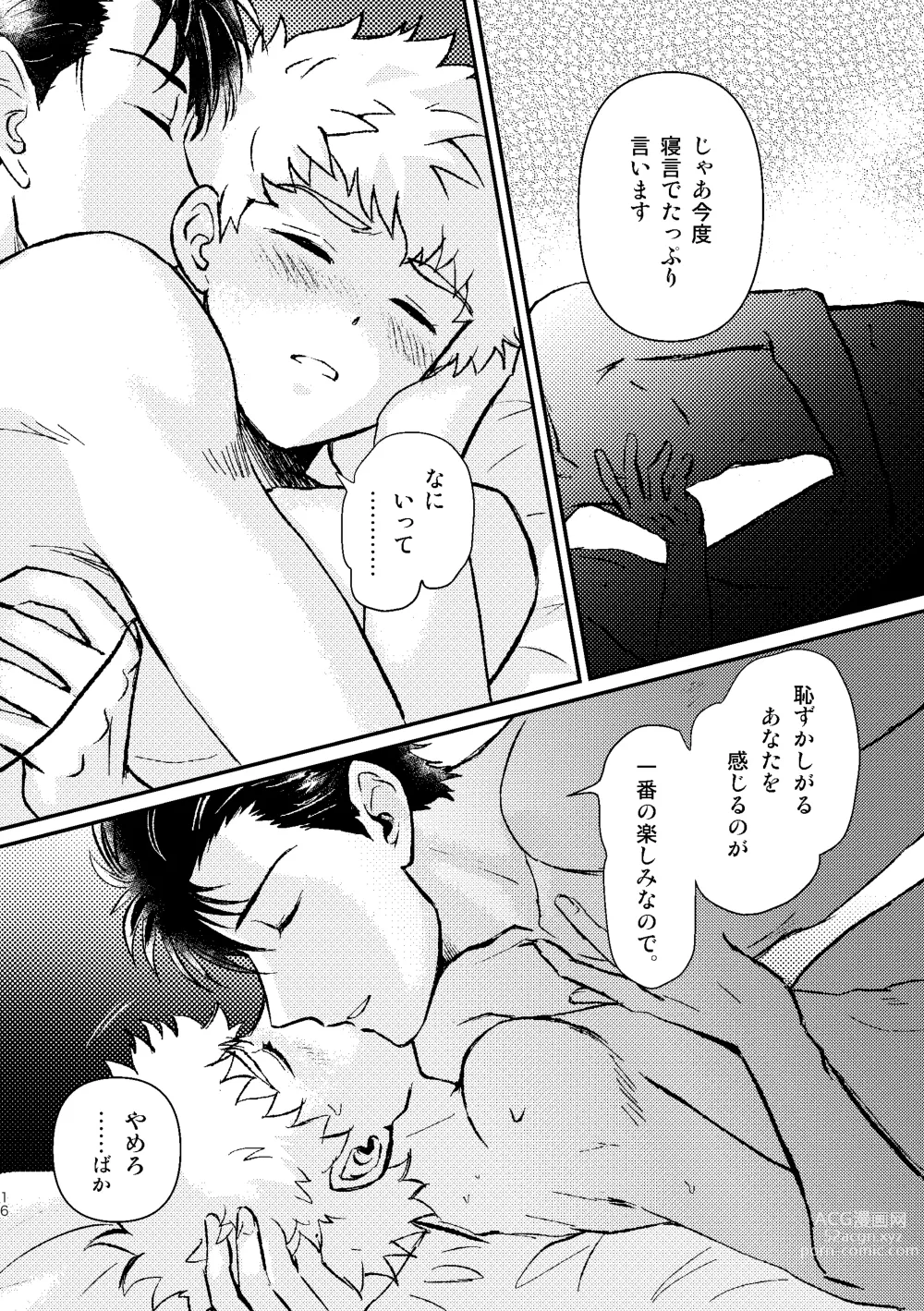 Page 18 of doujinshi SHIMAZAKI×TERUKI WEB LOG BOOK